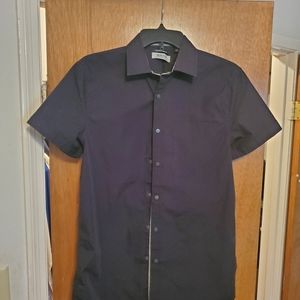 Kenneth Cole black button shirt